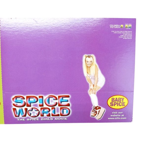 Spice Girls Spice World Movie Promo Pop Up Banner Store Display Vintage New 1997 - Picture 2 of 11